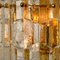 Palazzo Wall Light Fixture in Gilt Brass and Glass 9