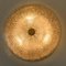 Deckenlampe aus klarem und goldbraunem Muranoglas von Barovier & Toso, Italien 9