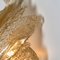 Gold und Murano Glas Wandlampen von Barovier & Toso, Italien, 2er Set 7