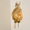 Gold and Murano Glass Wall Sconces from Barovier & Toso, Italy, Set of 2 11