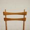 Beech Chairs, Italy, 1950s, Set of 6 4