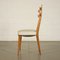 Beech Chairs, Italy, 1950s, Set of 6 9