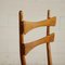 Beech Chairs, Italy, 1950s, Set of 6 5