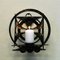 Brustalist Metal Ornament Candlelight Holder, 1960s, Image 2