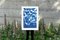 Falling Swirls with Organic Curvy Layers in Blue Tones, Handmade Cyanotype on Paper, 2021, Image 7