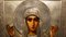 Panneau L'Image de la Mère de Dieu dans un Cadre en Argent Massif, Russie, Fin du 19ème Siècle 6
