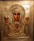 Panneau L'Image de la Mère de Dieu dans un Cadre en Argent Massif, Russie, Fin du 19ème Siècle 3