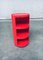 Vintage Red 3-Tier Componibili Storage Unit by Anna Castelli for Kartell, Italy, 1970s 2