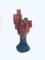 Mid-Century Cactus-Shaped Ceramic Candleholder, 1960s, Image 4