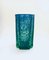 Square Art Deco Art Glass Vase, Czechoslovakia, 1930s 5