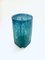 Square Art Deco Art Glass Vase, Czechoslovakia, 1930s 8