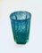 Square Art Deco Art Glass Vase, Czechoslovakia, 1930s 6