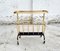 Mid-Century Trolley with Magazine Rack from MB Italy, 1960s 9
