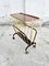 Mid-Century Trolley with Magazine Rack from MB Italy, 1960s 1