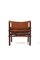 Rosewood & Leather Sirocco Armchair by Arne Norell, 1960s 11