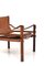 Rosewood & Leather Sirocco Armchair by Arne Norell, 1960s 5