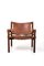 Rosewood & Leather Sirocco Armchair by Arne Norell, 1960s 6