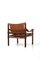 Rosewood & Leather Sirocco Armchair by Arne Norell, 1960s 13