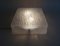 Mid-Century Ice Glass Wall or Ceiling Lamp 4