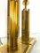 Regency Brass Skyscraper Table Lamps from Herda Amsterdam, 1970s, Set of 2, Image 6