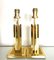 Regency Brass Skyscraper Table Lamps from Herda Amsterdam, 1970s, Set of 2, Image 3