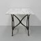 Garden Table with Cast Iron Frame and Marble Top 8