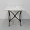 Garden Table with Cast Iron Frame and Marble Top, Image 8