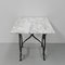 Garden Table with Cast Iron Frame and Marble Top 9