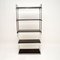 Vintage Wood & Chrome Bookcase from Pieff, 1970s 2