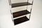 Vintage Wood & Chrome Bookcase from Pieff, 1970s 4