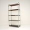 Vintage Wood & Chrome Bookcase from Pieff, 1970s 6