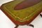 Antique Regency Style Wood & Leather Coffee Table, Image 6