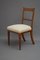 19th Century Walnut Dining Chairs, Set of 6 1