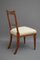 19th Century Walnut Dining Chairs, Set of 6 13