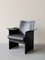 Italian Black Leather Korium Armchair by Tito Agnoli for Matteo Grassi 14