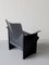 Italian Black Leather Korium Armchair by Tito Agnoli for Matteo Grassi 5