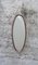 Oval Teak Mirror, 1960s, Image 1