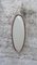 Specchio ovale in teak, anni '60, Immagine 1