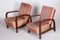 Art Deco Oak Armchairs, 1930s, Set of 2 7