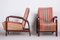 Art Deco Oak Armchairs, 1930s, Set of 2, Image 3