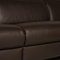 Musterring MR4930 Brown Leather Sofa, Image 4