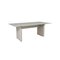 8821 Glass White Dining Table by Rolf Benz 1