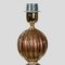 Table Lamps with 3 Sphere Purple and Gold Inclusion, Set of 2, Image 2