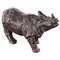 Antikes Miniatur-Nashorn aus Bronze 1