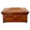 Antique Victorian Mahogany Tea Caddy 1