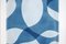 Cyanotype de Motifs de Piscine Minimalistes Faits à la Main dans les Tons Bleus, Papier, 2021 4