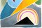 Triangoli costruttivisti in toni primari pastello, forme geometriche astratte, 2021, Immagine 3