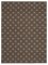 Brown Dhurrie Rug 1