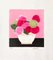 Hortensia at the Pink Background di Bernard Cathelin, 1990, Immagine 1