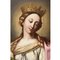 Pintura religiosa, Santa Catalina, década de 1600, óleo sobre lienzo, Imagen 5